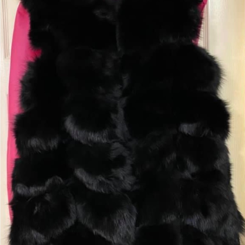 Luxe Lexi Genuine Fox Fur Vest